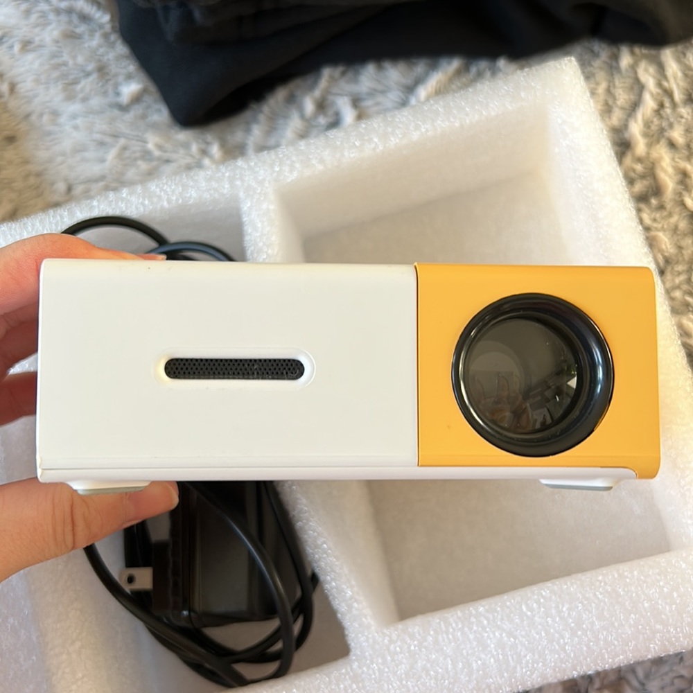 Miniature LED Projector Used Once